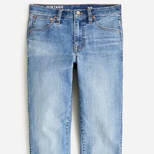 J Crew 9" Vintage Slim-straight Jean